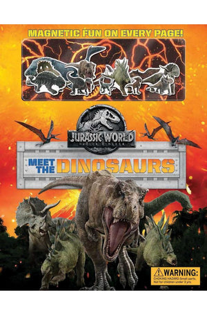 Jurassic World: Fallen Kingdom Magnetic Hardcover: Meet the Dinosaurs