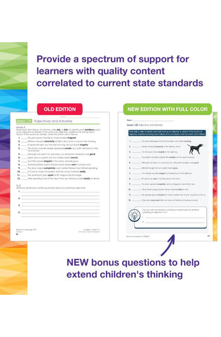 Image of Spectrum Grade 7 Language Arts Workbook, ELA Middle School Books for Kids Ages 12-13 Covering Grammar, Vocabulary, Sentence Structure, Parts of Speech, and More, Classroom or Homeschool Curriculum