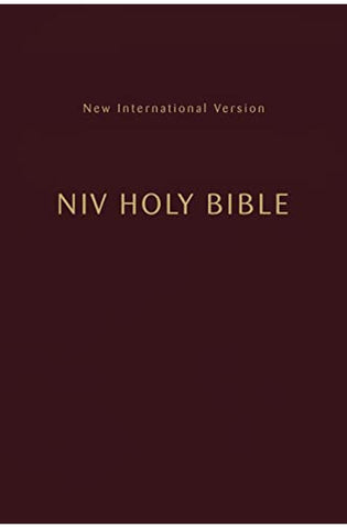 Image of NIV, Holy Bible, Compact, Paperback, Burgundy, Comfort Print