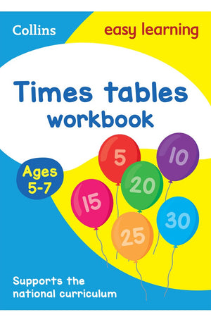 Collins Easy Learning Age 5-7 ? Times Tables Workbook Ages 5-7: New Edition