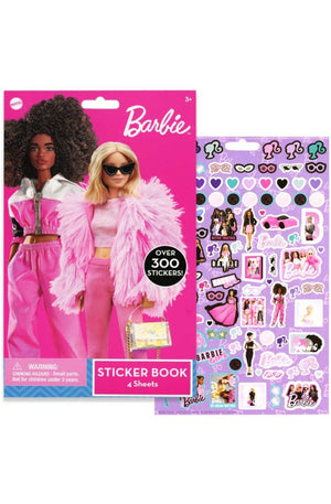 Barbie Sticker Pad 4 sheet