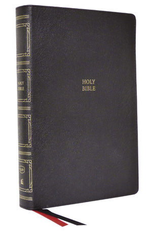 KJV Holy Bible: Paragraph-style Large Print Thinline with 43000 Cross References Black Genuine Leather Red Letter Comfort Print (Thumb Indexed): King James Version