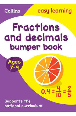 Fractions and Decimals Bumper Book: Ages 7-9 (Collins Easy Learning KS2)
