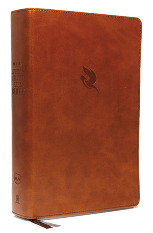 NKJV Spirit-Filled Life Bible Third Edition Leathersoft Brown Red Letter Comfort Print: Kingdom Equipping Through the Power of the Word