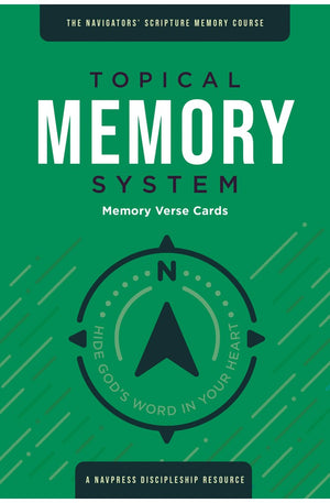 Topical Memory System, Memory Verse Cards: Hide God’s Word in Your Heart