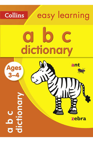 Collins Easy Learning - Picture Dictionary Ages 3 to 4