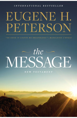 MESSAGE Bible New Testament Reader's Edition (Softcover)