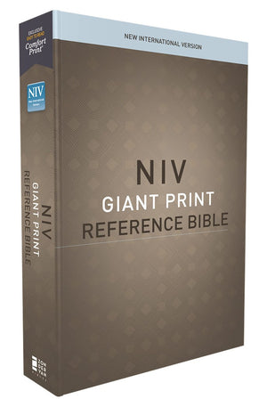 NIV Reference Bible Giant Print Paperback Red Letter Comfort Print