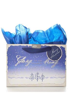 Gift Bag Small Horiz Glory Newborn King