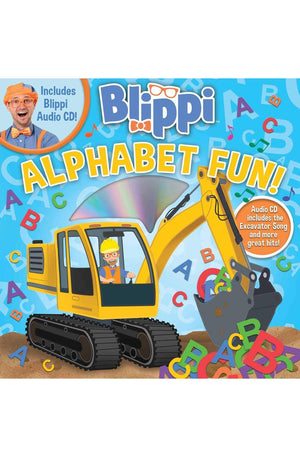 Blippi: Alphabet Fun! (8x8 with CD)