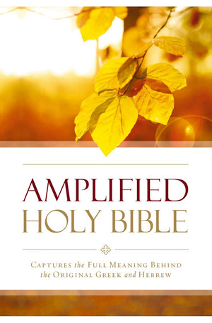 Amplified Outreach Bible Paperback: Capture the Full Meaning Behind the Original Greek and Hebrew