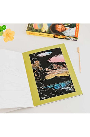 Image of Bob Ross Scratch Artist