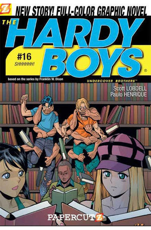 The Hardy Boys #16: Shhhhhh! (Hardy Boys Graphic Novels, 16)