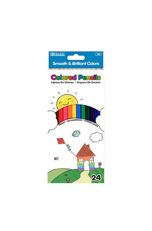 BAZIC 24 Colored Pencils