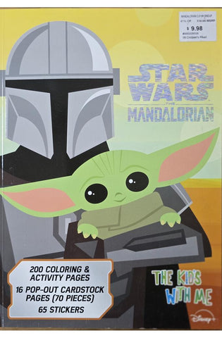 Image of Star Wars the Mandalorian Coloring and Activity Book