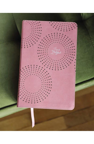 Image of NIV, True Images Bible, Leathersoft, Pink, Printed Page Edges: The Bible for Teen Girls