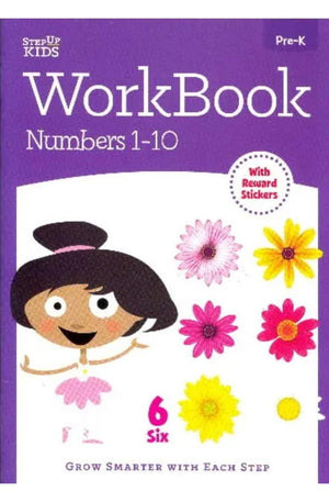 Step Up Kids Workbook Numbers 1-10