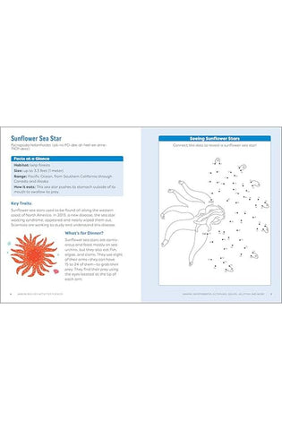 Image of Marine Biology Activities for Kids: Mazes, Word Searches, Crossword Puzzles, and More!