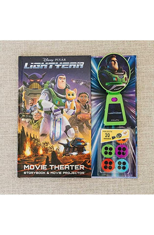 Image of Disney Pixar: Lightyear Movie Theater Storybook & Movie Projector