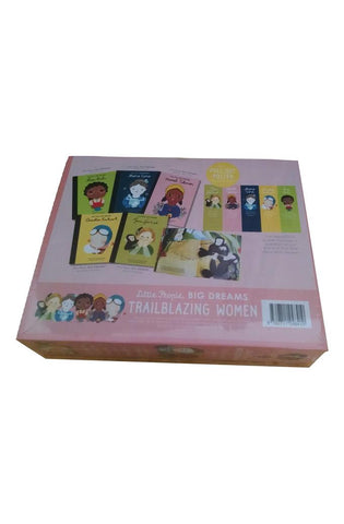 Image of Trailblazing Women Boxed Gift Set: Rosa Parks, Amelia Earhart, Harriet Tubman, Jane Goodall and Marie Curie