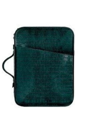Croco Bible Cover Teal XXL (22982XXL)
