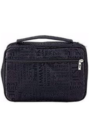 Names of Jesus Bible Cover (Black, XXL) 23637XXL