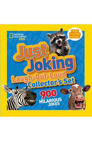 National Geographic Kids Just Joking LaughOutLoud Collector's Set: 900 Hilarious Jokes (Just Joking: National Geographic Kids)