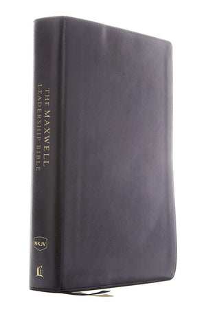 NKJV Maxwell Leadership Bible Third Edition Compact Leathersoft Black Comfort Print: Holy Bible New King James Version