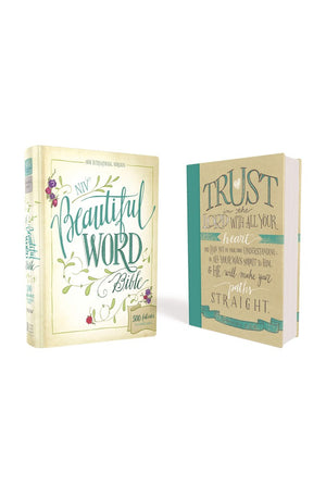 NIV Beautiful Word Bible Hardcover: 500 Full-Color Illustrated Verses