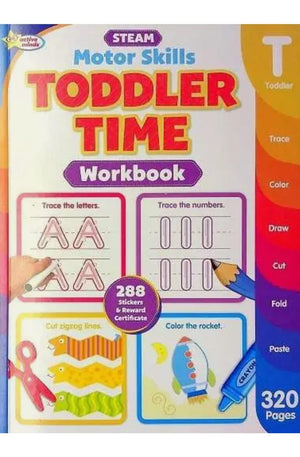 Toddler Time STEAM Workbook