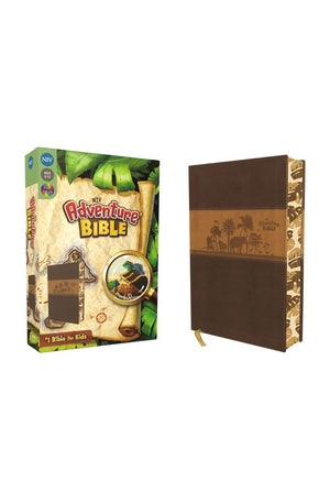 NIV Adventure Bible Leathersoft Brown Full Color