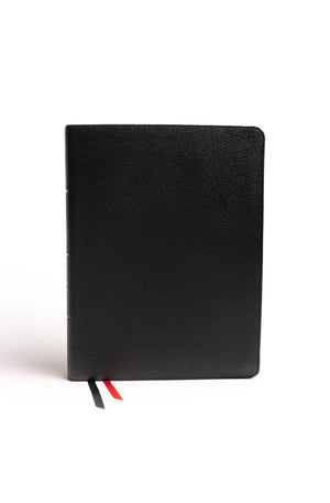 NASB Tony Evans Study Bible Black Genuine Leather Indexed Black Letter Study Notes and Commentary Articles Videos Charts Easy-to-Read Bible Karmnina Type