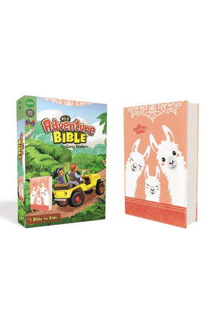 NIrV Adventure Bible for Early Readers Leathersoft Coral Full Color