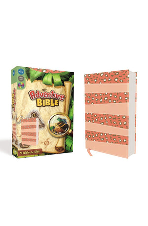 NIV Adventure Bible Leathersoft Coral Full Color