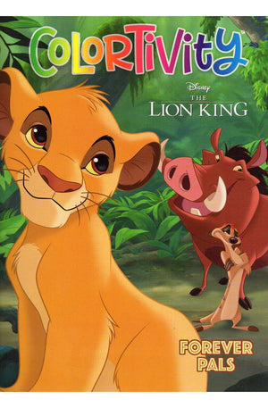 Disney The Lion King - Forever Pals - Colortivity - Coloring & Activity Book