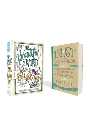 NIV Beautiful Word Coloring Bible Hardcover: Hundreds of Verses to Color