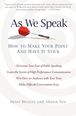 Image of As We Speak: How to Make Your Point and Have It Stick