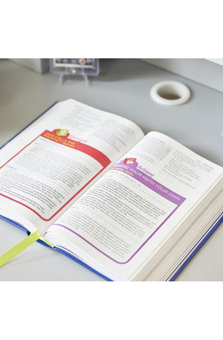 Image of NKJV Study Bible for Kids, Blue Leathersoft: The Premier Study Bible for Kids