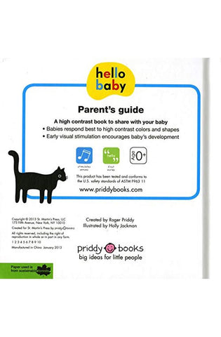 Image of Hello Baby: Animals: A High-Contrast Board Book