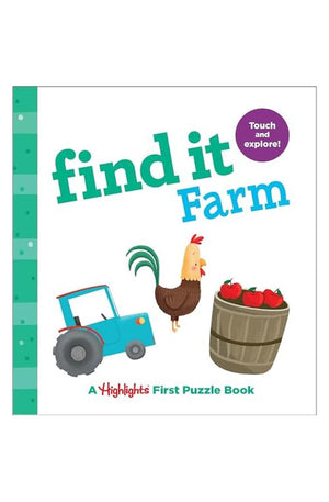 Find It Farm: Baby's First Puzzle Book (Highlights Find It Board Books)