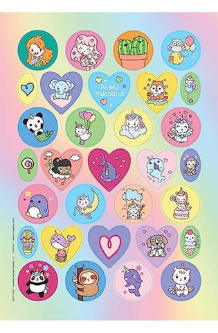 Image of Rainbow Cutie: Colortivity with Stickers