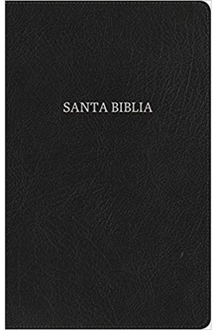 Image of Biblia RVR 1960 Ultrafina Negro Piel Fabricada con Índice