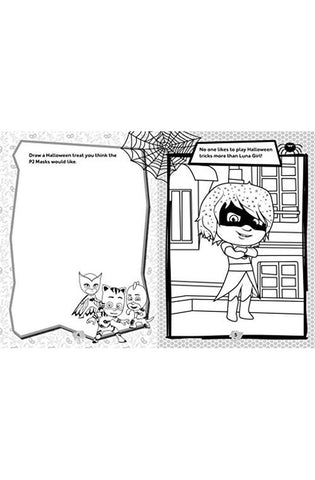 Image of PJ Masks: Halloween Heroics (Color & Activity with Crayons)