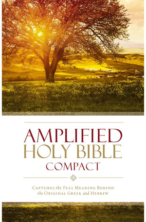 Amplified Holy Bible Compact Hardcover: Captures the Full Meaning Behind the Original Greek and Hebrew