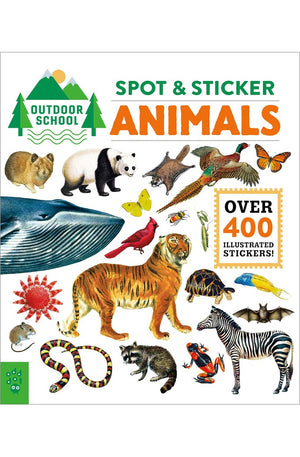 Outdoor School: Spot & Sticker Animals