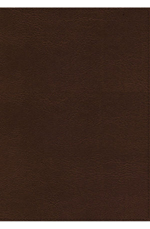 NASB Thompson Chain-Reference Bible Leathersoft Brown Red Letter 1977 Text Thumb Indexed