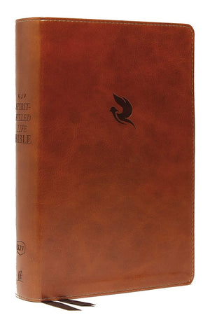 KJV Spirit-Filled Life Bible Third Edition Leathersoft Brown Red Letter Comfort Print: Kingdom Equipping Through the Power of the Word