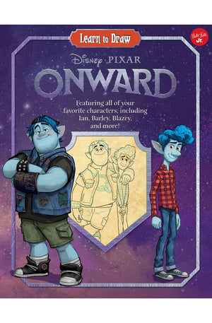 Learn to Draw Disney/Pixar Onward: Featuring all of your favorite characters, including Ian, Barley, Blazey, and more! (Licensed Learn to Draw)