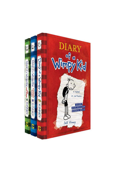 Diary of a Wimpy Kid 3-Book Set (Diary of a Wimpy Kid/Rod... – Caribook ...