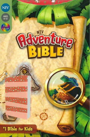 NIV Adventure Bible Leathersoft Coral Full Color